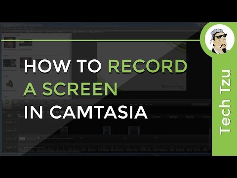 How to Record a Screen in Camtasia