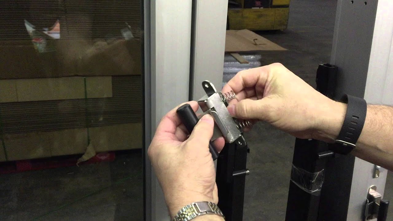Install Spring Loaded Door Handle Kit Video YouTube