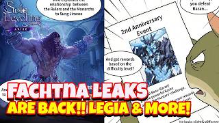 Fachtna Leaks Are Back! New Arc, New Bosses, & New Baran!?! [solo Leveling: Arise]