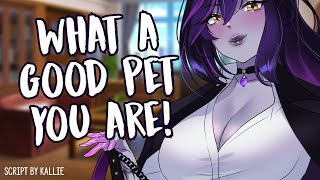 Boss Makes You Her Collared Pet! [F4A] [Hypnotic ASMR RP] [Female Boss x Pet Listener] [Petplay]