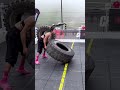 Most static tyre flips in one minute (female)! 💪