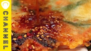 餅でカリッモチッ！ニラチヂミ｜C CHANNELレシピ