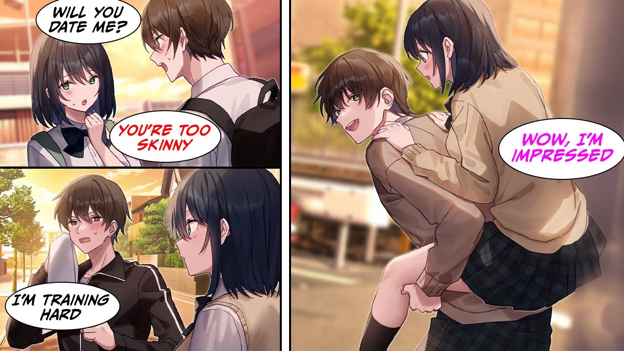 [Manga Dub] She rejeted me for being weak, so I trained hard for 2 months and... [RomCom]