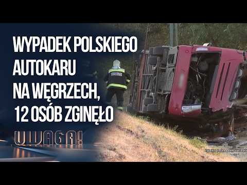 Tragedia Polaków na węgierskiej autostradzie. „Ci, którzy zginęli, siedzieli koło okna” | UWAGA! TVN