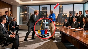 They Laughed at the Old Janitor — Then He Revealed He Owned the Company