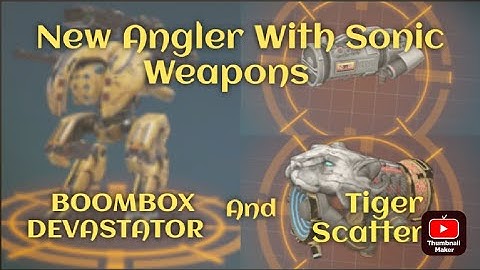 Angler With Scatter and Devastator | War Robots