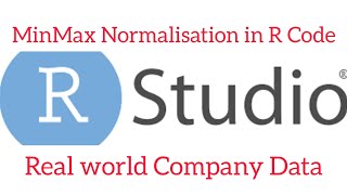 MinMax  Normalization in R