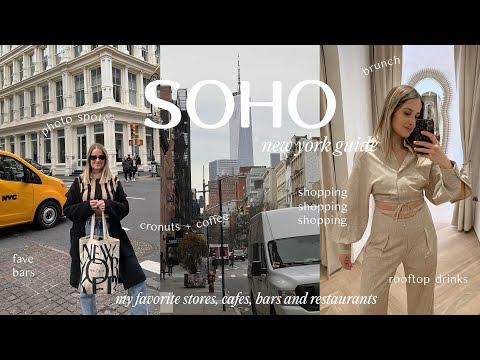 Videó: SoHo Neighborhood Shopping Guide