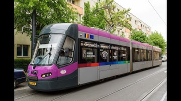 First Cluj Tram equipped with Bosch Forward Collision Warning System