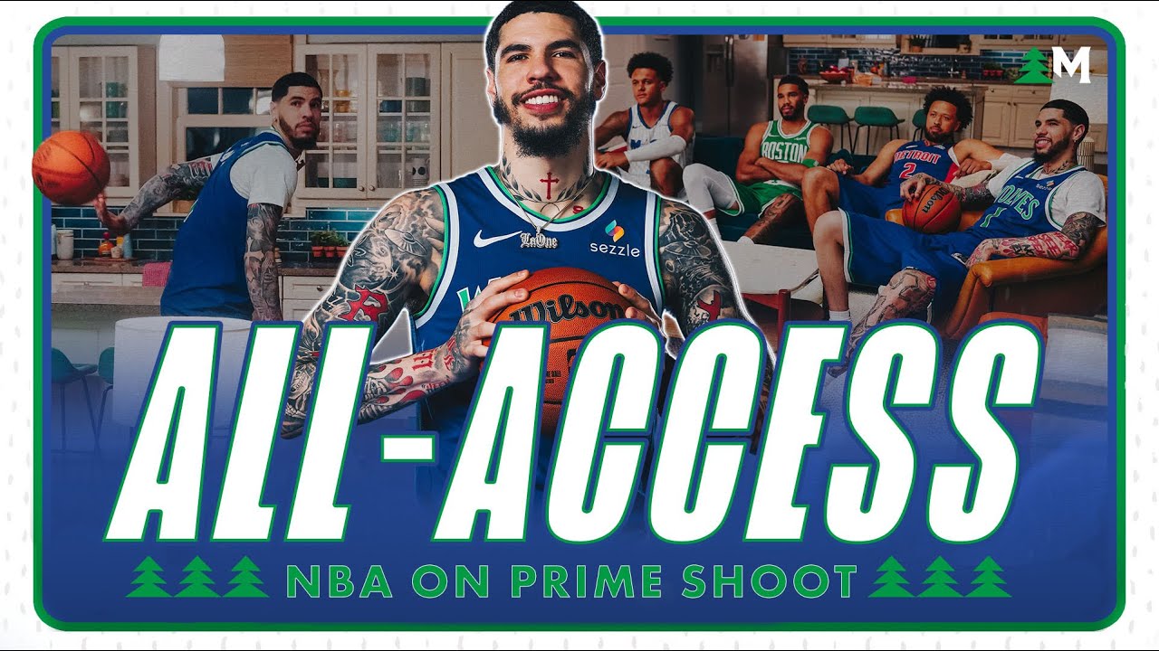 On Set with LaMelo Ball at the NBA on Prime Commercial Shoot | Minnesota Timberwolves All-Access