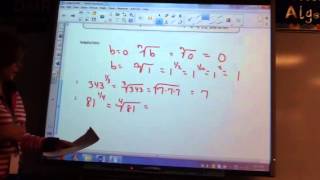 McCrory Algebra 6-2 Rational Exponents part 1