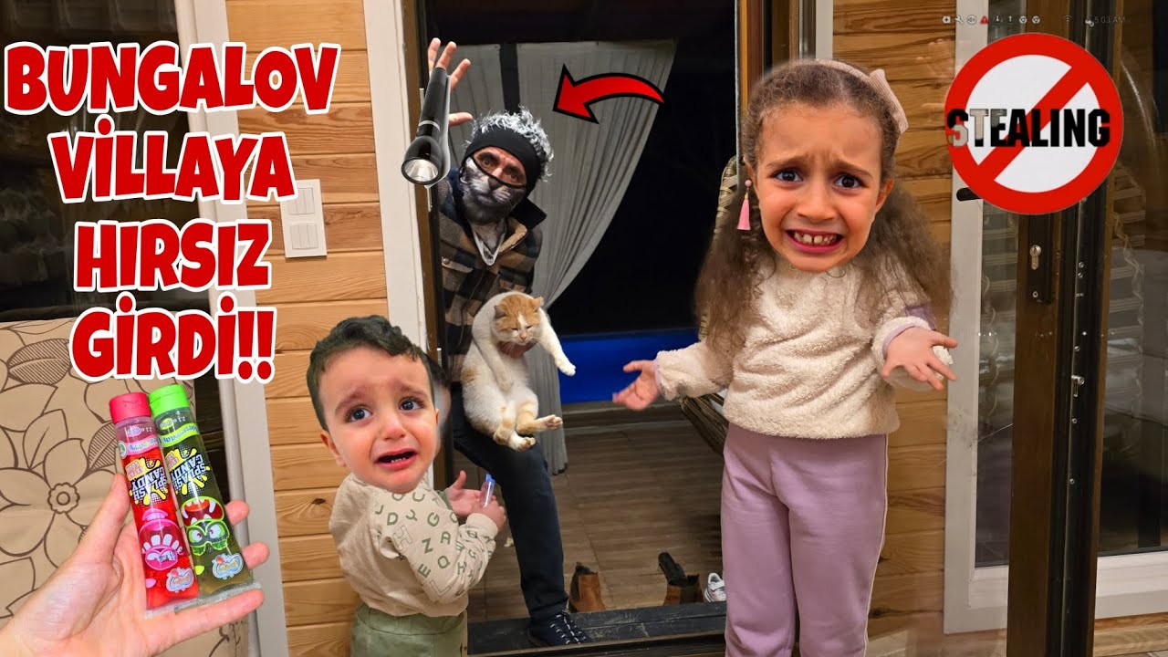EYVAH BUNGALOV VİLLAYA HIRSIZ GİRDİ!!!POYRAZ ELİF HIRSIZ KİM!!!