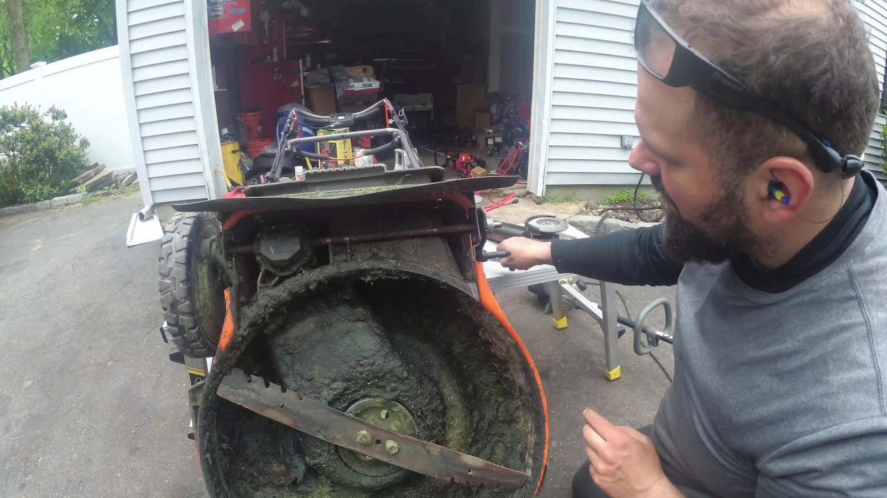 HOW TO FIX HUSQVARNA AWD LAWN MOWER WITH BROKEN WHEEL HUB ASSEMBLY