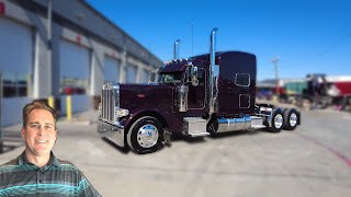 SOLD Prowler Purple 2024 Peterbilt 389 with 78 inch Platinum Sleeper – Available Now
