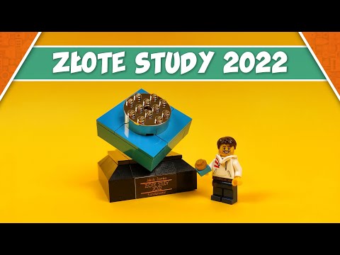 "The Golden Stud 2022" (Złote Study) award Trophy | Lego Speedbuild - Zbudujmy.to LUG contest