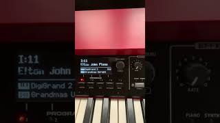 Nord Grand  & Stage 3- Elton John Style Piano