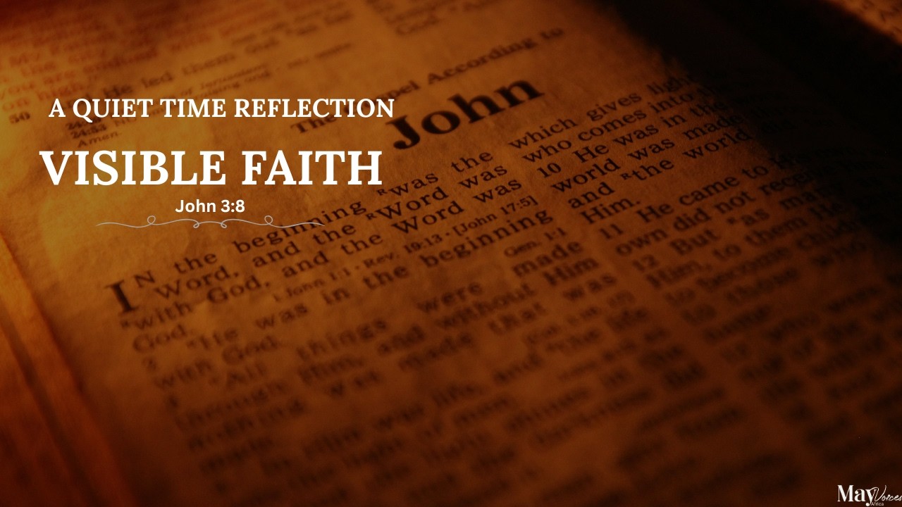 Born Again: Can People Feel Your Impact? | John 3 Quiet Time