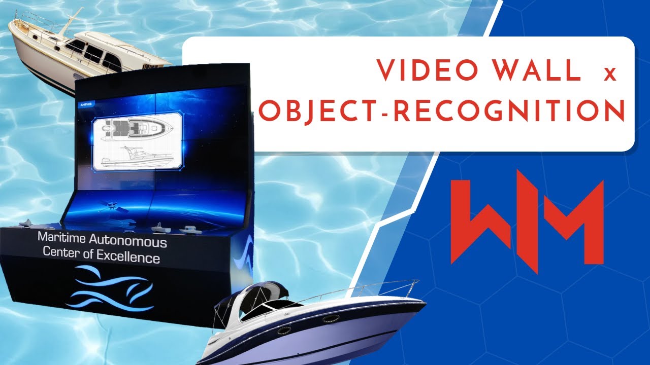 Interactive Video Wall x Object-Recognition - IDEX NAVDEX 2023