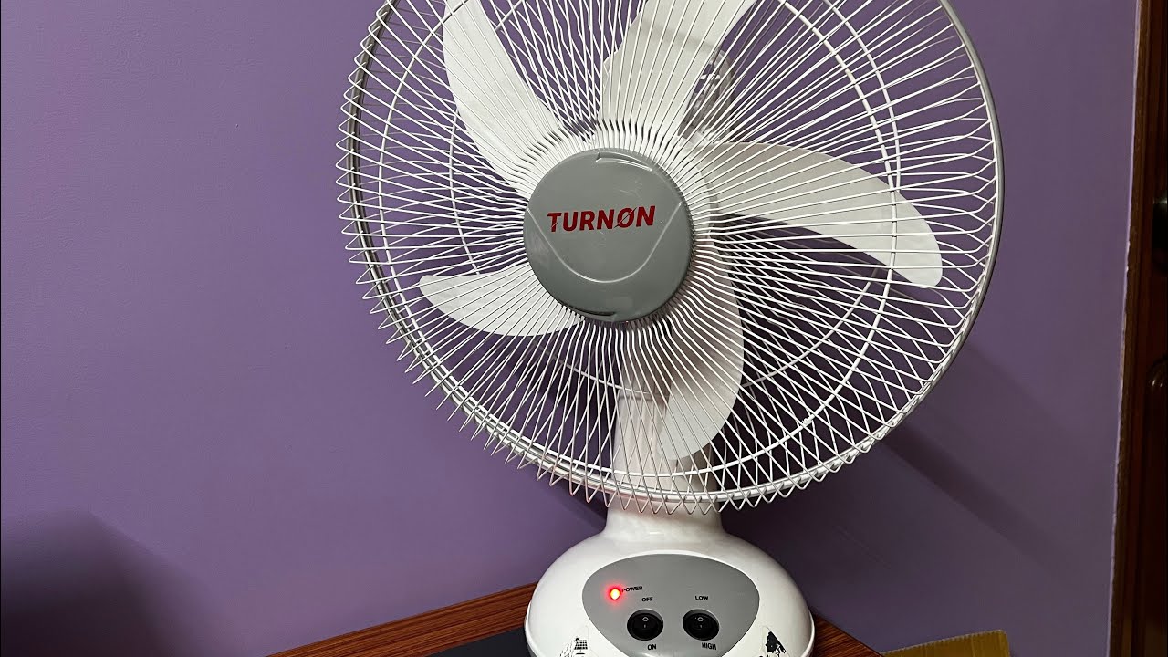 Turnon TURNON SOLAR FAN UNBOXING - YouTube