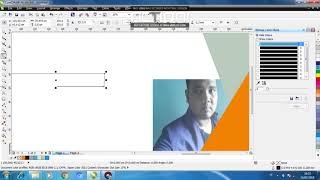 tutorial membuat brosur menggunakan corelx6
