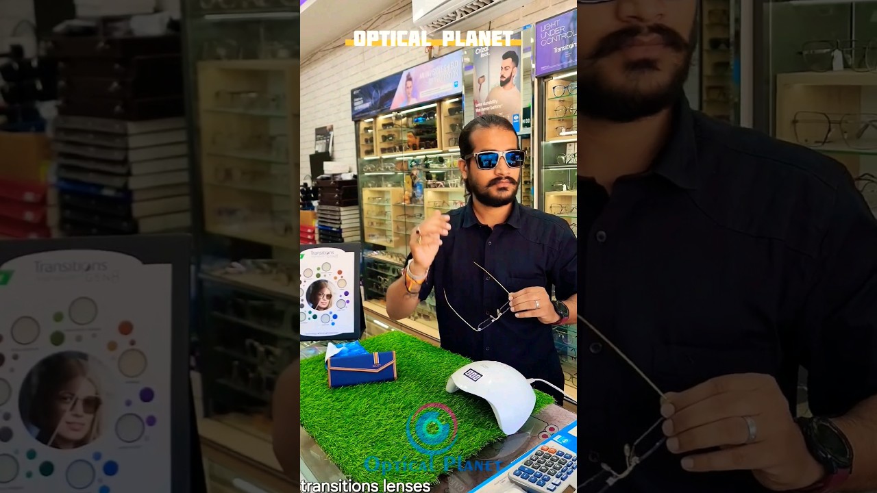 Transitions lenses crizal gen8 lenses color change lenses uv protection blue cut optical planet