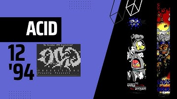 ACiD Acquisition [12/94] Full ANSI/ASCII Release Video #ANSI #ansiart #asciiart