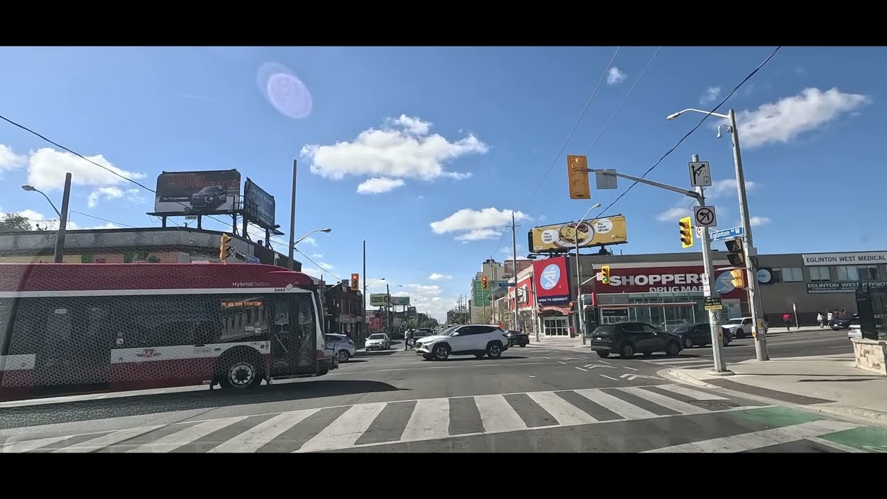 Ontario 4k 🇨🇦 2025 | Toronto to Mississauga