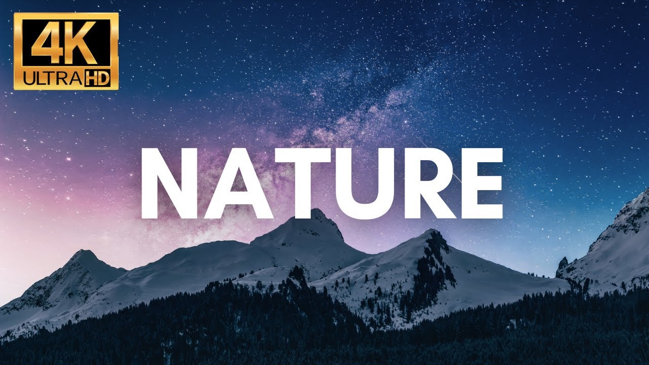 Nature 4k 60FPS - Relaxing Music with Beautiful scenes - 4K MASHUP