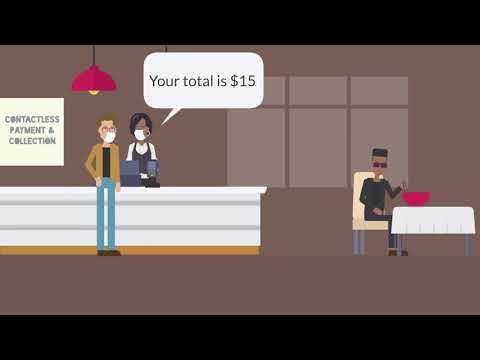 QR Queue Management System Takeaway Process Video
