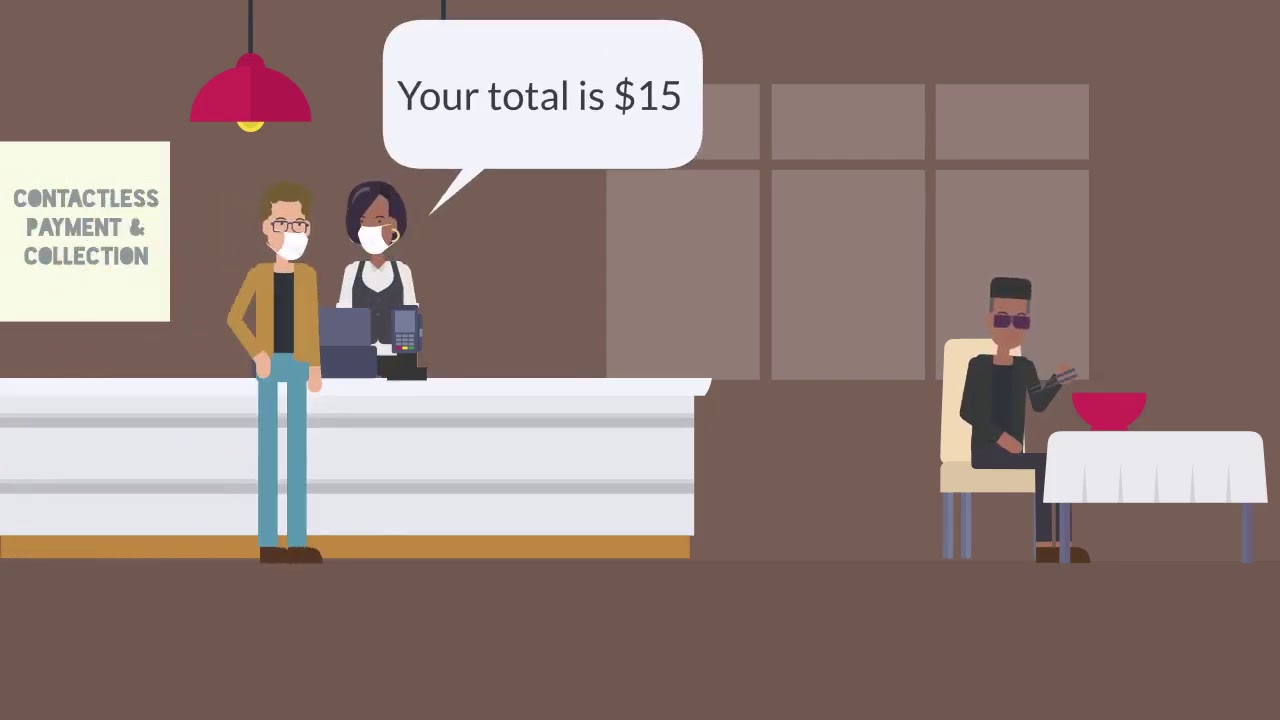 QR Queue Management System Takeaway Process Video