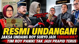 KEINGINAN TIFA TERKABUL!! AKHIRNYA JAKSA UNDANG ROY SURYO JADI TERDAKWA SIDANG KASUS IJAZAH JOKOWI?!