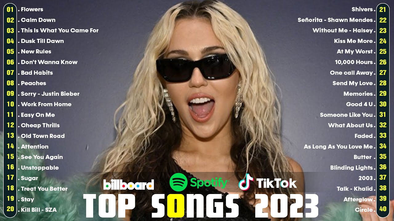 Хит новых песен 2023 года. Billboard hot 100.