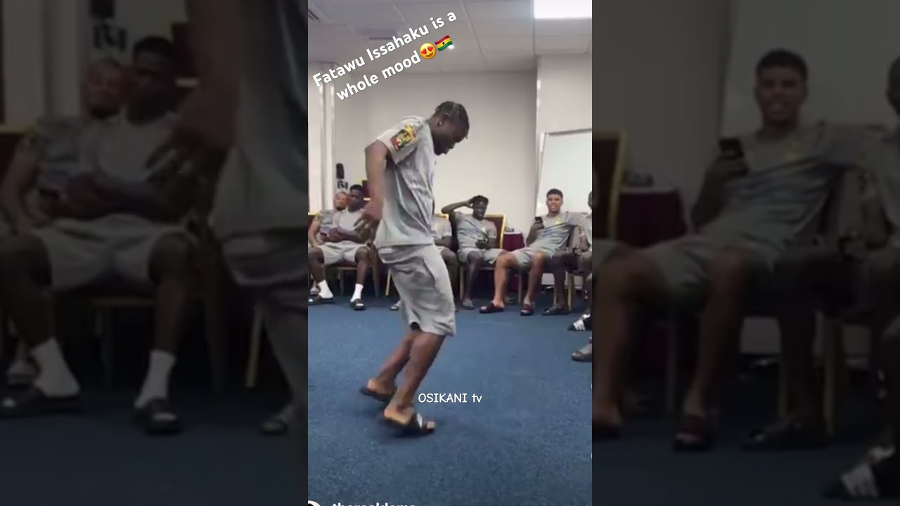 Black Stars’ Fatawu Issahaku is the best dancer-Wows Kudus, Jordan & All😃 