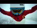 White Winter Bridge BASE Jump