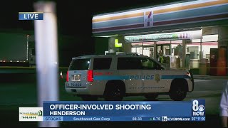 Armed robbery leads to officer-involved shooting in Henderson
