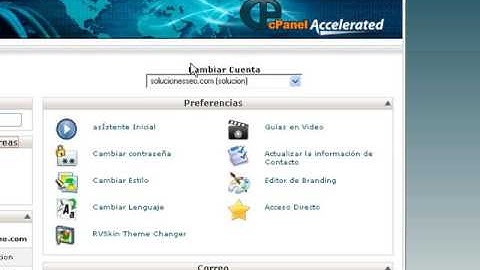 Cambiar contraseña en cpanel