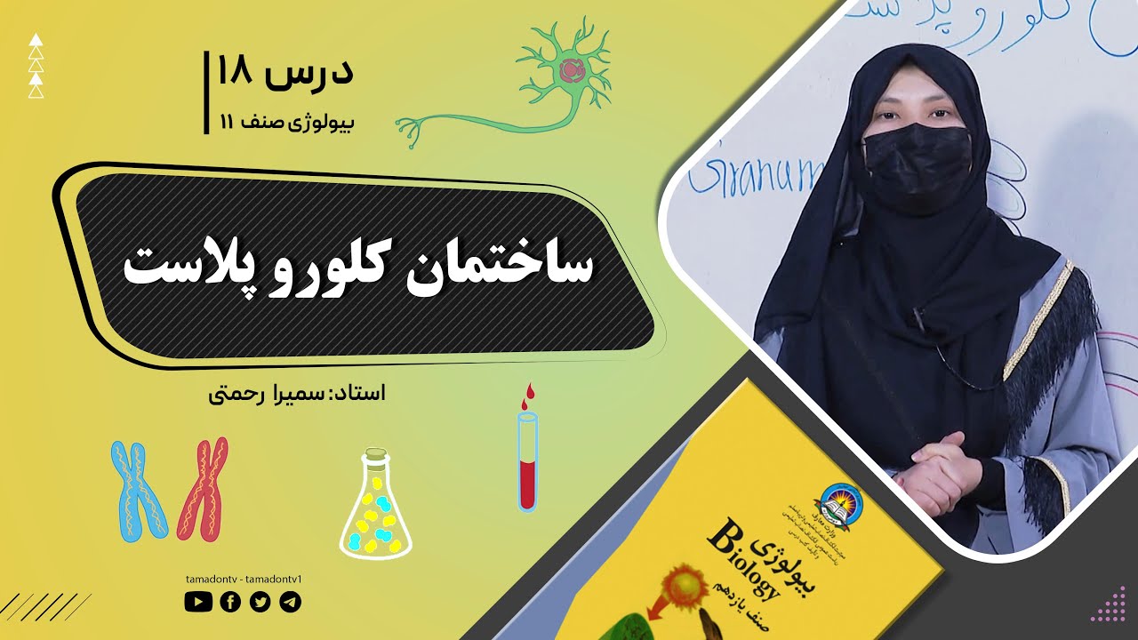 بیولوژی صنف یازدهم- جلسه هجدهم- موضوع: ساختمان کلوروپلاست -26-6-1402