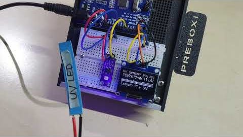 UV Meter With OLED Display