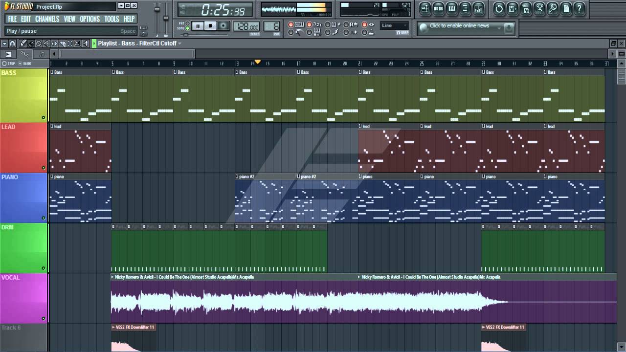 FL Studio - Future Bass Template (Like Marshmello) by NeosProd - YouTube