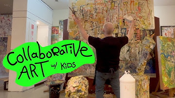 How to do Collaborative Art with Kids