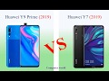 Huawei y9 prime 2019 vs huawei y7 2019