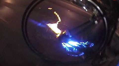 Spoke POV Bicycle Wheel Lights in downtown San Jose, arduino kit