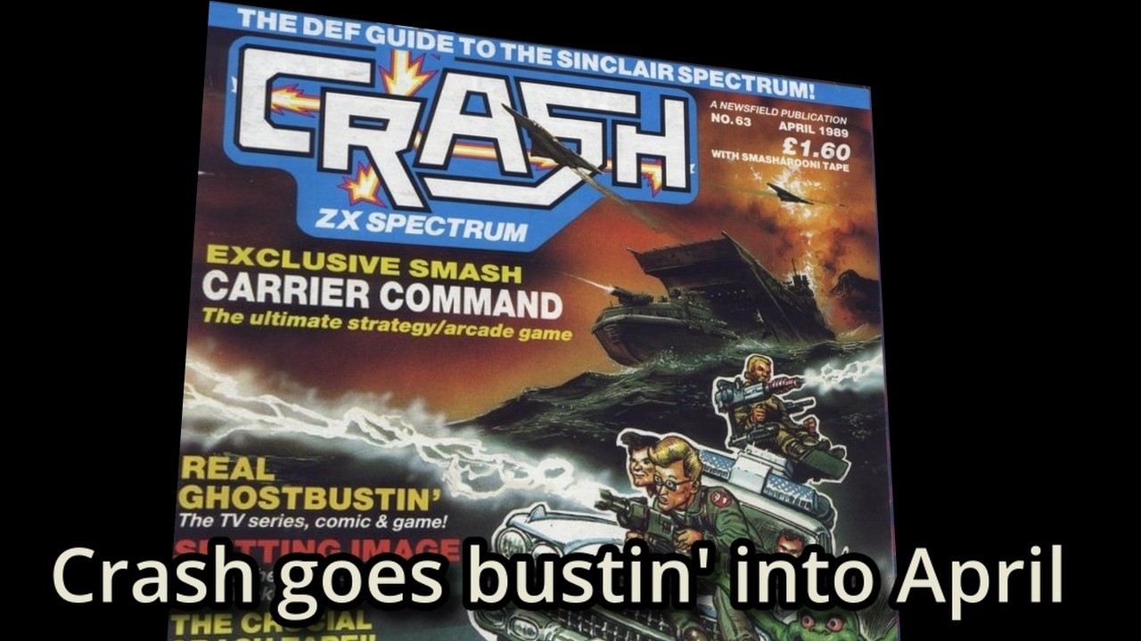 Crash Issue 63 - Top 10 ZX Spectrum games from April 1989 - YouTube