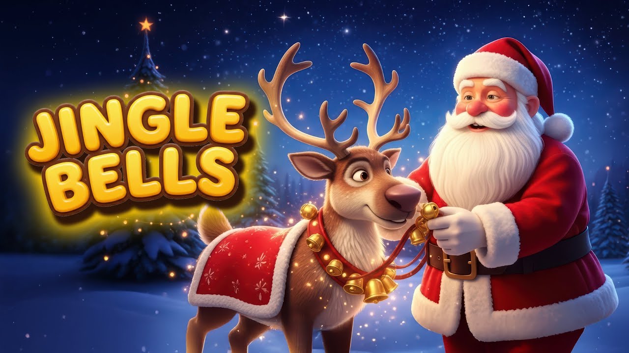 Jingle Bells 🔔 Christmas Song for Kids 🎅🎄 | Sing Along with Santa 🎶 ...