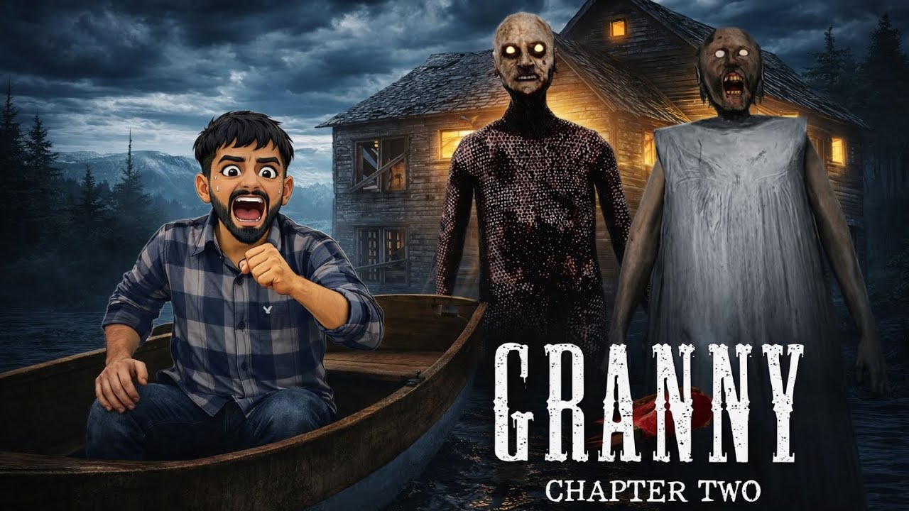 Granny Se Bachke Boat Escape 😨 | Bunny Ayz 