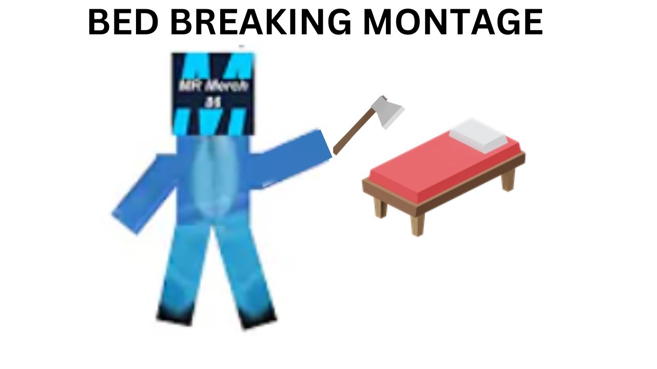 My First Roblox Bedwars Bed Breaking Montage 1 YouTube