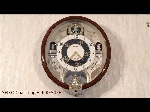 【美品✨】 セイコー チャーミングベル RE542B  展示品 希少カラー】SEIKO Charming Bell RE542B からくり時計 - メルカリ