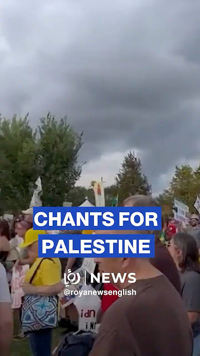 ‘Palestine will be free’ chants echo through