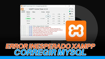 Corregir Error Fatal en MySQL en XAMPP 2021 [Actualizado]