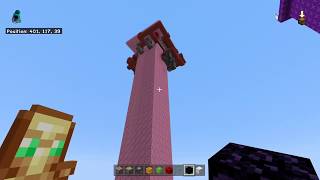 First Ever 4x4 piston elevator on bedrock edition on YouTube (showcase)